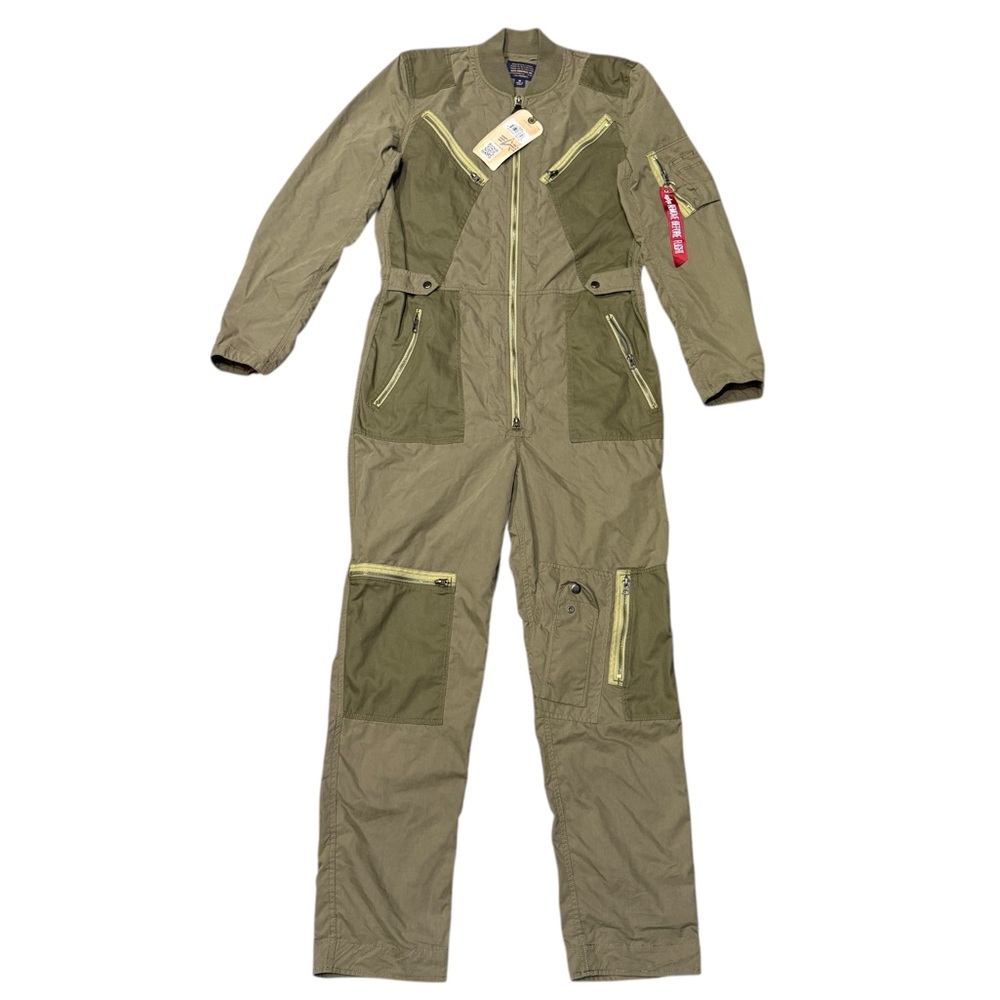 Alpha Industries K-2B Mod Flight Suit in Olive Women’s Sz M